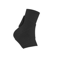 Megzta sportinė čiurnos įtvaras Spaudžiamas nuo patempimo Krepšinio čiurnos įtvaras Fitneso dirželis Apsaugantis nuo kritimo Atraminis čiurnos įtvaras one size fits all juoda