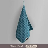 1/4pc Coffee Bar Barista Cleaning Towel Super Absorbent Microfiber Cleaning Cloth Towels for Kitchen Home Coffee Machine cleaner gray