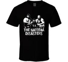 The Natural Disasters Retro Legends Of Wrestling Tag Team T Shirt Unisex T-Shirt XXXXL gray