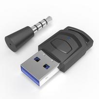 Bluetooth Audio Adapter Wireless Headphone Adapter Receiver for PS5/PS4 Game Console PC Headset 2 in 1 USB Bluetooth 5.0 Dongle juoda