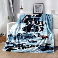 Fast and Furious Racing enthusiast Throws Blanket for Beding Sofa Hiking Picnic Fashion Super Soft Flannel Blanket birthday gift 100x150cm black