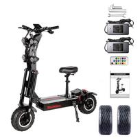 Naujas aliuminio lydinio visureiginis paspirtukas x14 10000W dvigubas variklis 72V 40AH baterija 13 colių visureigio padanga suaugusiųjų kalnų visureigis E-Paspirtukas 10000W 72V 40AH