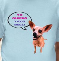 Yo Quiero Taco Bell Chihuahua T-Shirt | Dog Lovers Tee 2XL brown