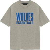 Fear of God Essentials x NBA Minnestota Timberwolves Tee Grey Blue Unisex Tops 125AL244107F S blue