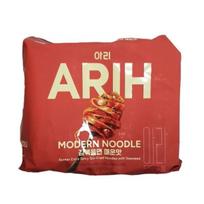 Ari Modern Noodle Seaweed Stir-fried Noodle Spicy 130g x 4pcs 4 beige