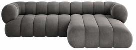 Kampinė sofa Cosmopolitan Design Koge Vogue 15, pilka sp., dešininė, 165 x 270 cm x 70 cm