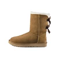 UGG Mini Bailey Bow Ii Boot Fleece Lined Women's Sneakers 1016225-CHE 41 brown