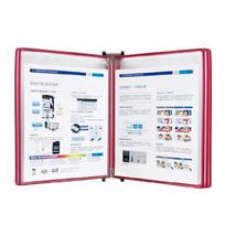 Wall Reference Organizer with 5 Easy-Loading Pocket for Workshop juoda