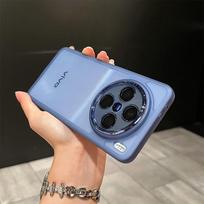 For Vivo X100 Case vivo X100 Pro Phone Case vivo X100S X100S Pro X100 Ultra Cover Shookproof Plating Silicone back cover vivo X100s Pro gray