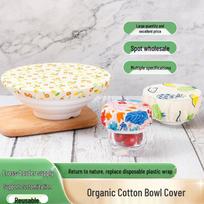 Beeswax Reusable Food Covers - Multiple Sizes & Colors, Food-Grade. Pure Cotton + Beeswax