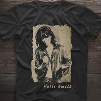 Vintage Patti Smith Heavy Cotton Black All Size Men Women Classic Shirt TR085 L gray