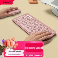 Logitech PEBBLE 2 COMBO Dual-Mode Wireless Keyboard & Mouse Set