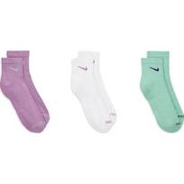 Nike Mid Calf Socks Women's 3 Pack SX6890-993 XL balta
