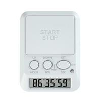 Multiple Function Electronic Timer with Alarm & Flashing Light Small Counts Up Down Timer for Cooking Exercise & Laboratory balta
