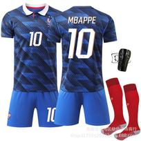2026 Prancūzijos namų futbolo marškinėliai Mbappé 10 Pasaulio taurės futbolo marškinėliai Gerbėjų leidimas Suaugusiems Jaunimui #16 mėlyna
