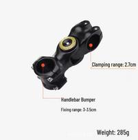 GoPro Accessories: Third-Person Motorcycle & Mountain Bike Handlebar Mount with Selfie Stick black
