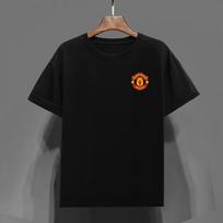 Manchester United juodi futbolo marškinėliai Premium medvilnė L black