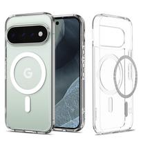 Spigen Ultra Hybrid Mag MagSafe dėklas, skirtas Google Pixel 11 Pro, skaidrus / baltas