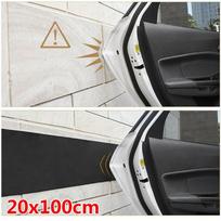 Automobilio durų apsauginė juostelė Garažo guminė putų sienų apsauga Buferis 100×20CM×6MM