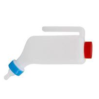 1/2/3/5 vnt. ėriukų pieno buteliukai su ergonomiška rankena, be BPA, su aiškiais matavimo ženklais, didelės talpos ožkų pieno maitinimo buteliukai 500ML 1pc white
