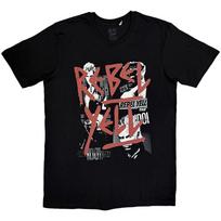 Billy Idol Tour 1984 100% Cotton T-shirt Mens Womens Tees Top 4XL brown
