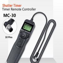 OLOEY DSLR Camera Timer Shutter Remote Control black