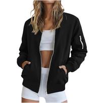 Women's Half Zip Hoodie with Drawstring Hood and Pocket XL balta