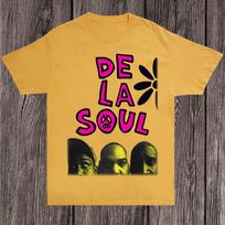 De La Soul Band Short Sleeve Yellow All Size Unisex Tee Shirt GC331 M black