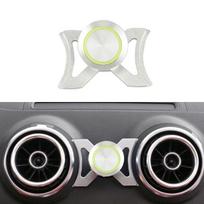 Vent Phone Holder with Strong Auto Clamp Arm Support Foot Pad  Anwas Car Phone Mount Easy 1 Hand Use Cell Phone  Cradle gray