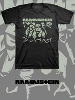 Rammstein T-shirt XL gray