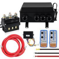 12V/24V Belaidis gervės valdymo dėžutės rinkinys su relė visureigiams Single Remote Control Set