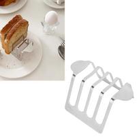 Durable Bread Rack Stainless Steel Bread Holder Carry Stand Toast Rack  Breakfast Style 2