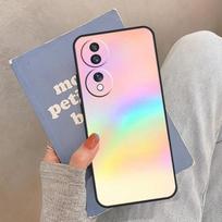 Holographic Iridescence For Honor Magic 6 7 8 Pro Case For Honor 400 200 Lite 50 70 90 X8c X8b X9a X9b X9c X9d Win RT Honor Magic8 Pro gray