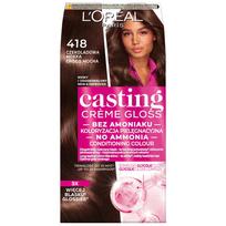 Loreal casting creme gloss hair dye - 418 chocolate mocha (48ml, 72ml, 60ml)