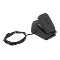 Throttle Accelerator ATV Foot Pedal Electric Speed Control Waterproof Socket for Children Car Go Kart Moped gray