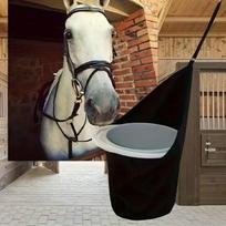 Nylon Trailer Bucket & Horse Feed Feeder Hanging Bag – Approx. 5-Gallon Horse Trailer Water Bucket Suspension Storage Bag juoda