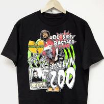 Ol Dirty Bastard t-shirt vtg rap tee band wu tour merch 90 ny hip hop streetwear S gray