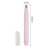 Nail Cuticle Oil Pen with Dead Skin Remover 2 in 1 Moisturizing and Softening Cuticle  for Salon Manicure rožinė