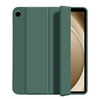 Slim Shockproof Case for Samsung Tab A9+ (SM-X210/X215) A11+(SM-X310/X315/X236) with Auto Wake/Sleep Function, Foldable Design (Dark Green,For Tab A9 Plus) tamsiai žalia spalva
