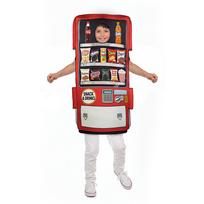 Helovino pardavimo automato kostiumas Juokingas užkandžių dalytuvas Cosplay apranga vaikams ir suaugusiems Kempininis vakarėlio pasirodymo rekvizitas One size fits all black