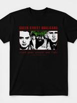 Green Hooligans T-Shirt Iconic Movie Print Crew Neck T-Shirt Suitable for Casual Wear Gifts Yea L black