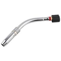 Welding Accessory 24KD Welding Torch Swan Neck MIG for Binzel Abicor  W/Nozzle 9mm Stainless Steel Brass MIG Gun Swan Neck