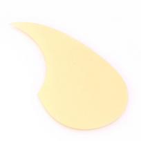 Transparent Acoustic Guitar Pickguard Droplets Self-Adhesive Guard for 40/41 Inches Guitar(opp) white