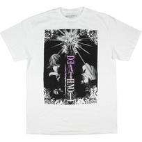 Death Note Men's L VS Light Character Design Graphic Print Adult Anime T-Shirt S balta