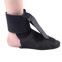 Comfortable Foot Compression Sleeve Night Splint for Plantar Fasciitis Support M gray