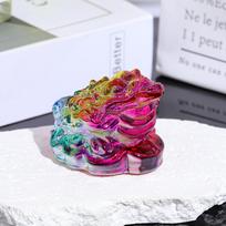 Feng Shui Rupūžė Pinigų Laimė Turtai Kinų Auksinė Varlė Rupūžės Moneta Namų Biuro Dekoras Stalo Papuošalai Laimingos Dovanos įvairiaspalvis