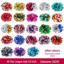 All-Star League Pom-Pom Cheer Handheld Flower Balls blue
