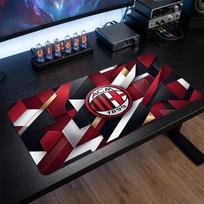 AC Milan Printed Large Mouse Pad, Non Slip Soft Rubber Gaming Desk Mat for Office Laptop Computer Decor 30cmx60cm（11.8x23.6inch）