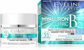 Eveline hyaluron clinic b5 face cream day/night 30+ 50 ml