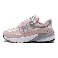 New Balance FuelCell 990v6 Abrasion Resistant Low top Kids' Running Shoes Pink Gray Kids' PV990PK6 31 rožinė